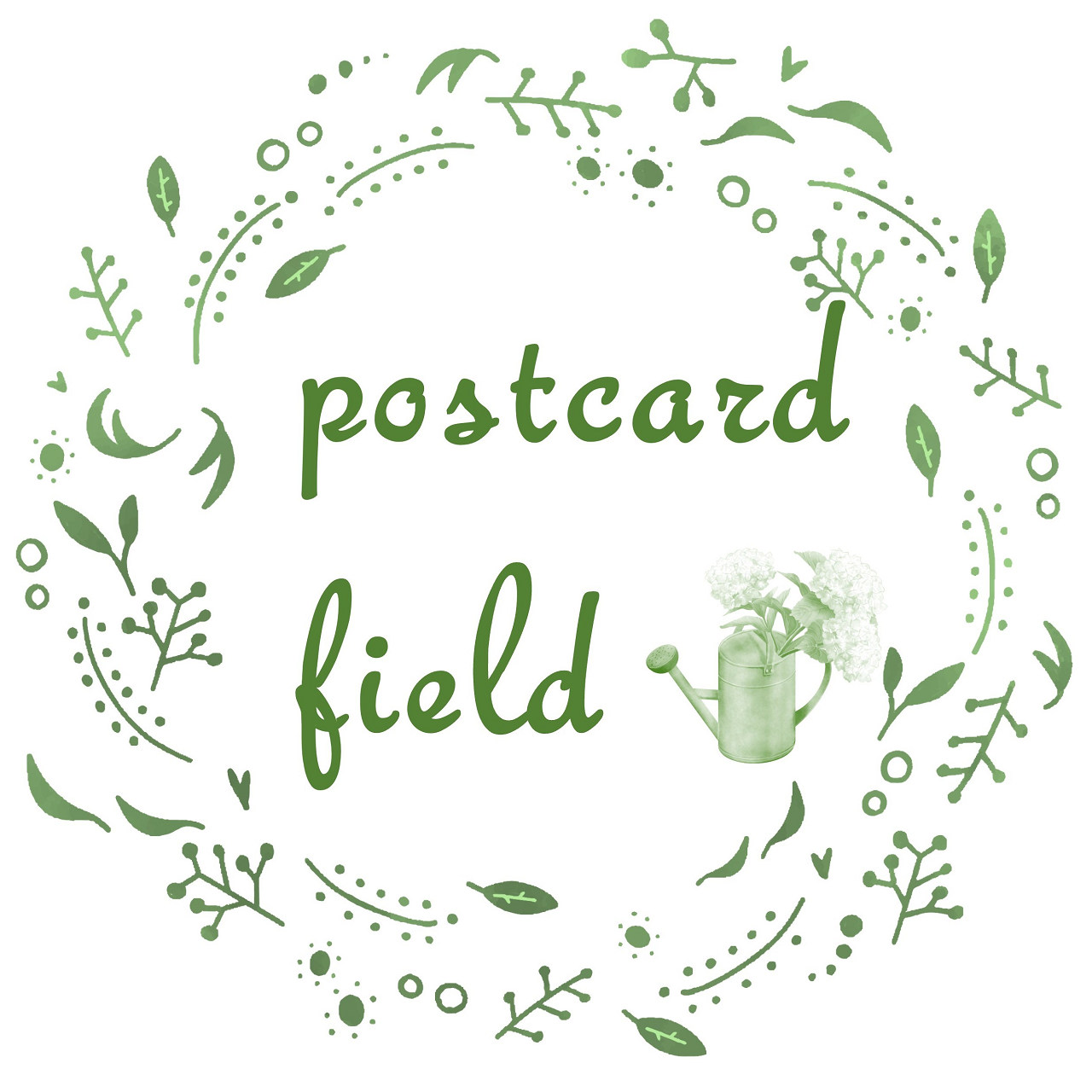 postcard field